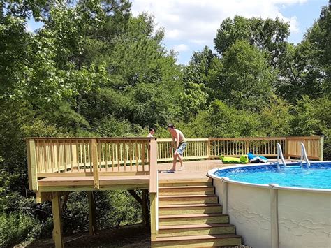 Best Above Ground Pools With Decks Ac