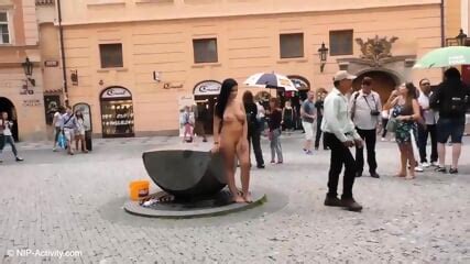 Alex Walking Completely Naked In Public