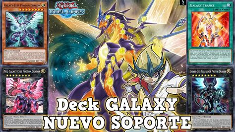 Deck Galaxy Galaxia Nuevo Soporte Y Cambios De Habilidad Yu Gi Oh