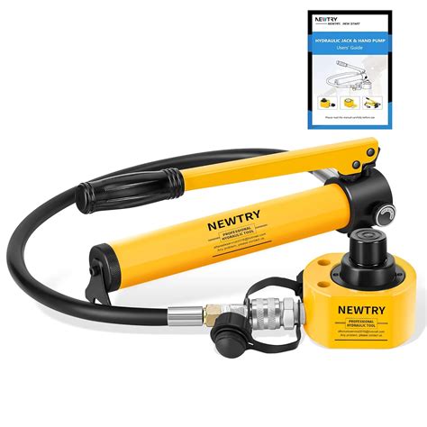 NEWTRY 10T Low Profile Hydraulic Jack Porta Power Kit CP 180 Manual