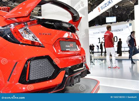 Frankfurt Germany September Honda Civic Type R At Iaa