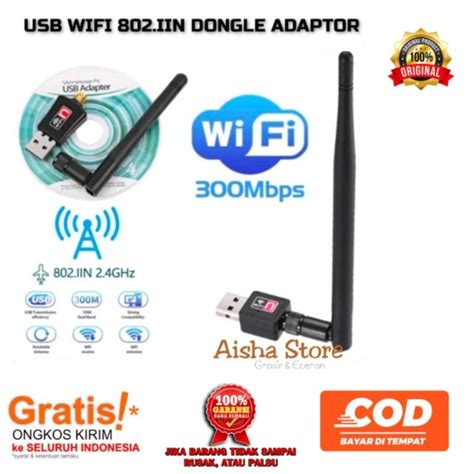 Usb WIFI WIRELESS ADAPTER 300Mbps 802.Iin / DONGLE WIRELESS WIFI ...