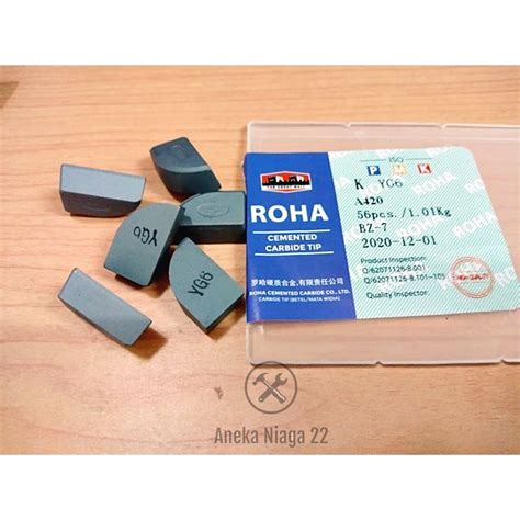 Jual Aneka A420 A 420 YG6 Insert Mata Pisau Bubut Pahat Bubut