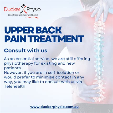 Upper Back Pain Treatment - Ducker Physio - Medium