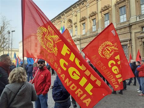 Sicurezza Sul Lavoro Presidio Di Cgil E Uil Ad Alessandria