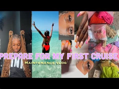 Prepare With Me For My Cruise Vacation Maintenance Vlog Nails