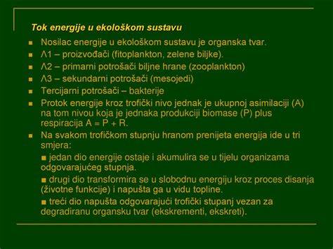 Predavanja iz ekologije životinja 10 predavanje ppt κατέβασμα