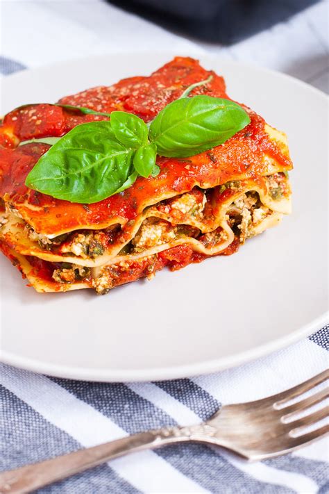 Eggless Spinach Lasagna Recipe Besto Blog