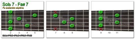 Acordes Séptima 7 Glosario Completo Para El Guitarrista