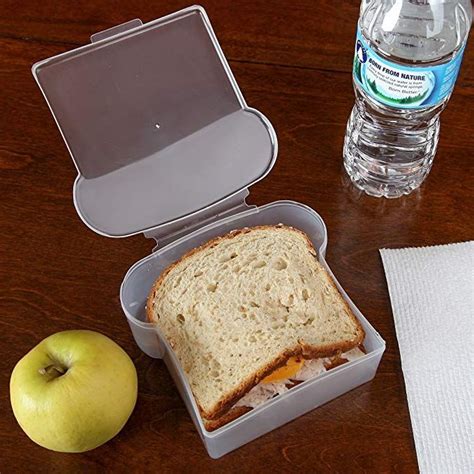 Home X Plastic Food Storage Container For Lunch Reusable