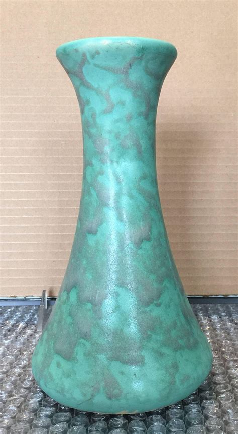 Blue Green Vase Etsy