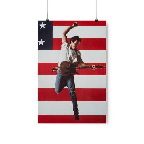 Bruce Springsteen Born In The USA Tour Vintage Concert Etsy UK