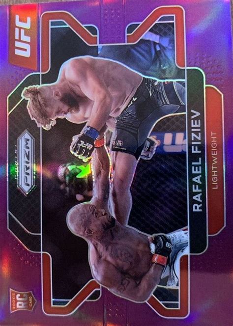 Rafael Fiziev 2022 Prizm UFC 98 Purple 149 PSA 10 Price Guide