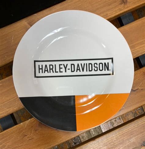 Harley Davidson® Retro Block Plate Set Set Of Four House Of Harley®