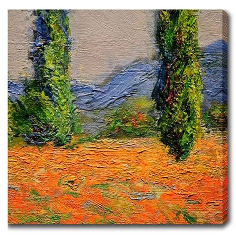 Campo De Amapolas De Claude Monet