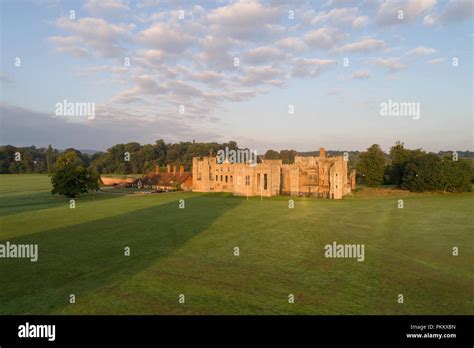 Aerial cowdray ruins hi-res stock photography and images - Alamy