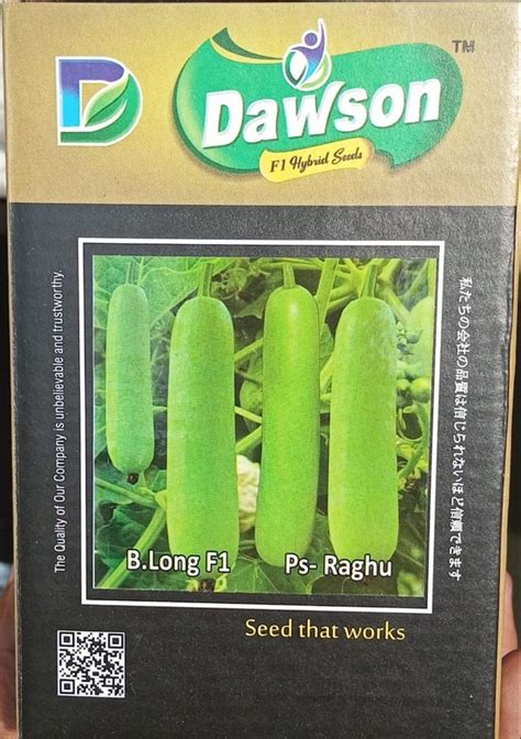 Hybrid Bottle Gourd Seeds Packaging Type 12kg Of Cartoon Packaging