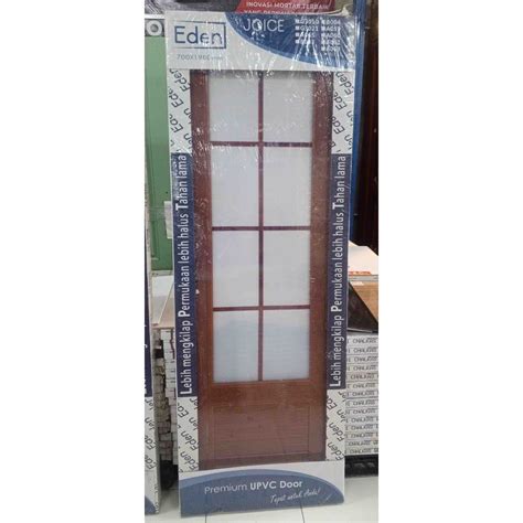 Jual Pintu Kamar Mandi Eden Bahan Upvc Kokoh Shopee Indonesia