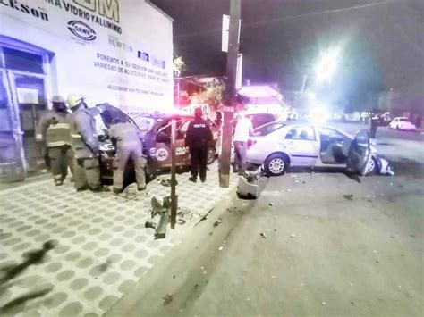 Choque en Gómez Palacio deja tres lesionados