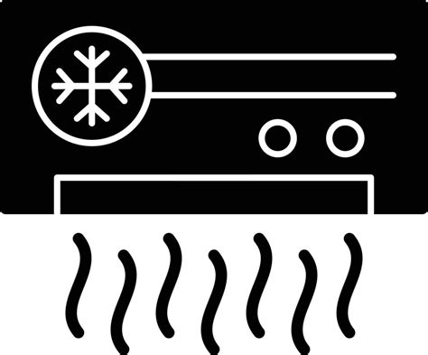 Air Conditioner Glyph Icon Vector Art At Vecteezy