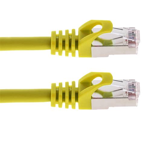 Ethernet Network Cable Lan Ftp Rj Cat A Yellow M Cablematic