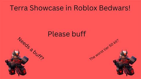 Terra Showcase In Roblox Bedwars YouTube