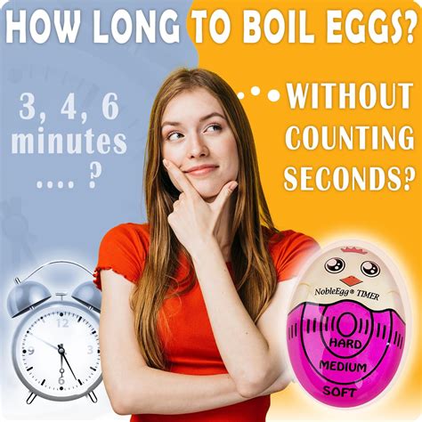 Snapklik Egg Timer For Boiling Eggs Soft Medium Hard Boiled Egg