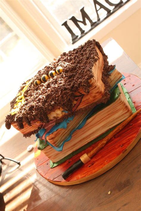 Harry Potter Monster Book Cake By Sugarplum Visions Harrypottercake