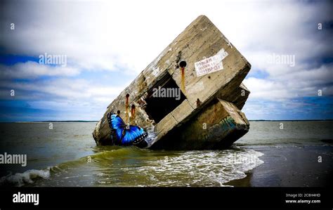 German WWII Blockhaus Le Hourdel Cayeux Sur Mer Somme Hauts De