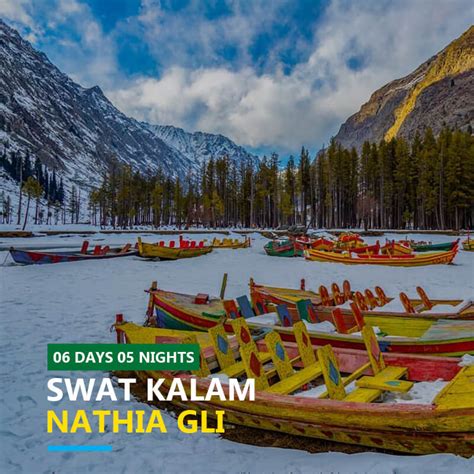 6 Days Swat Kalam Nathiagli Honeymoon Tour Package 2022