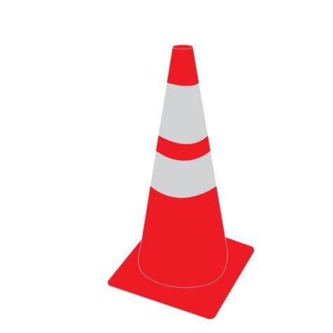 Premium Vector Traffic Cone Icon Vector Illustration Symbol Design