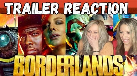 Borderlands Official Trailer Reaction Youtube