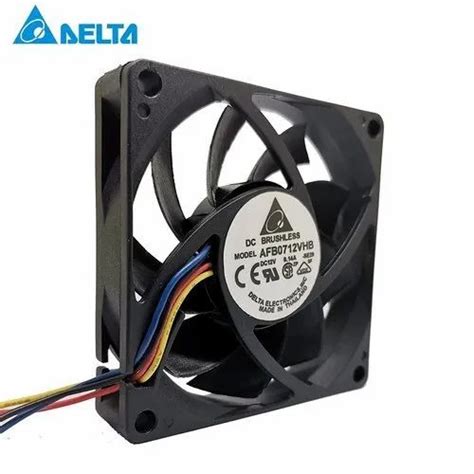 Delta Cooling Fan AFB0712VHB 12V 0 15A 4Wire 4Pin Connector 70x70x15mm