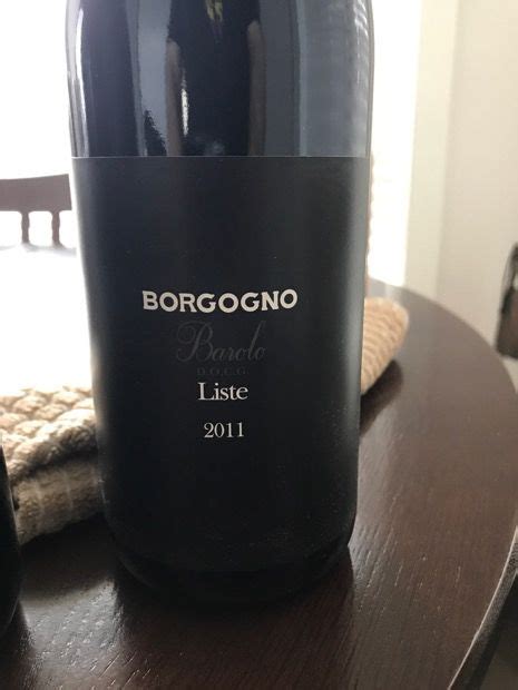 Giacomo Borgogno Figli Barolo Liste Italy Piedmont Langhe