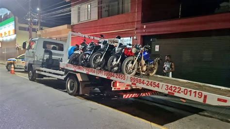 Operação Randandan apreende mais 8 motos e 3 carros no segundo dia de