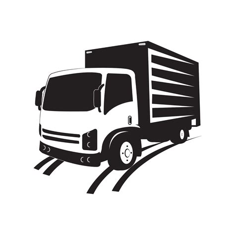 truck icon logo vector design template  vector art  vecteezy