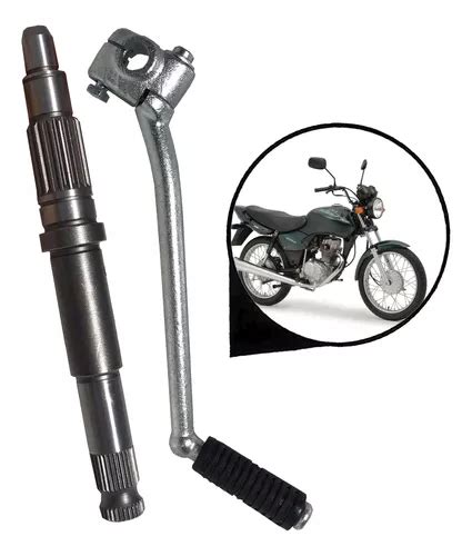 Kit Eixo Pedal Partida Pedal Honda Cg 125 Titan 2000 2001 Frete grátis