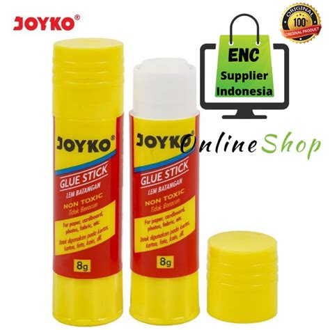 Jual Joyko Buah Lem Kertas Glue Stick Joyko Gram Gs G Putar Per