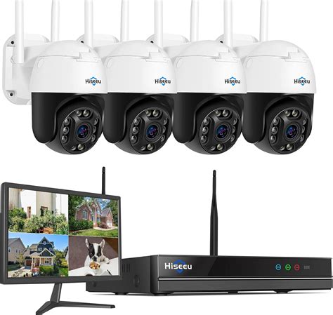 Amazon Hiseeu C Mara Ptica X Sistema De Seguridad Ch Con