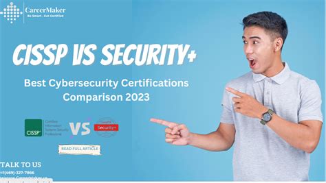 CISSP vs Security+ | Best Cybersecurity Certifications Comparison 2023 ...