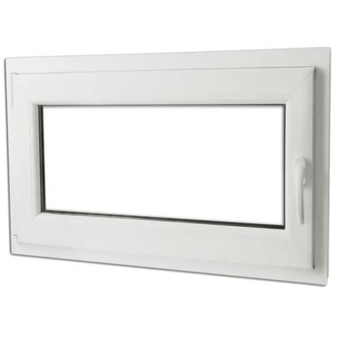 Fenêtre oscillo battante PVC Double vitrage poignée à droite 900x600mm