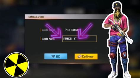 COMO PONER TU NOMBRE SEPARADO EN FREE FIRE 2020 LINK EN LA DESCRIPCIÓN