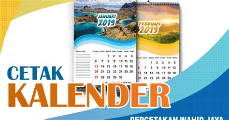 CETAK KALENDER 2024 Percetakan Di Malang