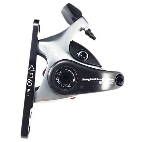 Trp Spyre Slc Flatmount Rear Disc Brake Calipers Grey Bikeinn