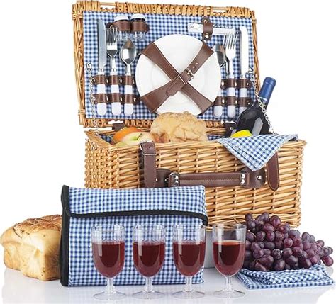 Picnic Basket Sets Amazon Co Uk