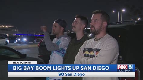 Big Bay Boom Lights Up San Diego Youtube