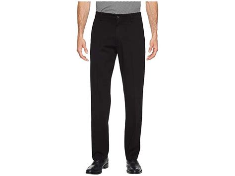 Dockers Easy Khaki D2 Straight Fit Trousers Men's Clothing Black ...