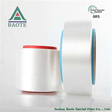 100 Recycled Post Consumer Nylon Yarn 100D 96F With Grs