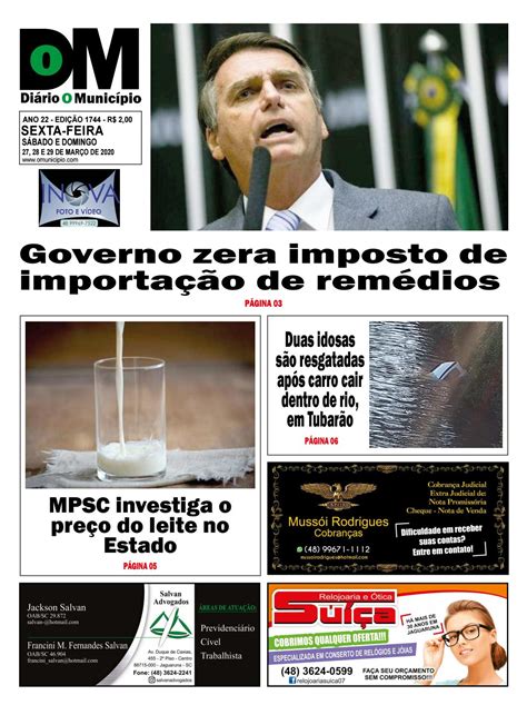 ED 1744 SEX 27 03 2020 by Diário O Município Issuu