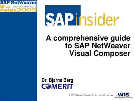 Ppt A Comprehensive Guide To Sap Netweaver Visual Composer Powerpoint